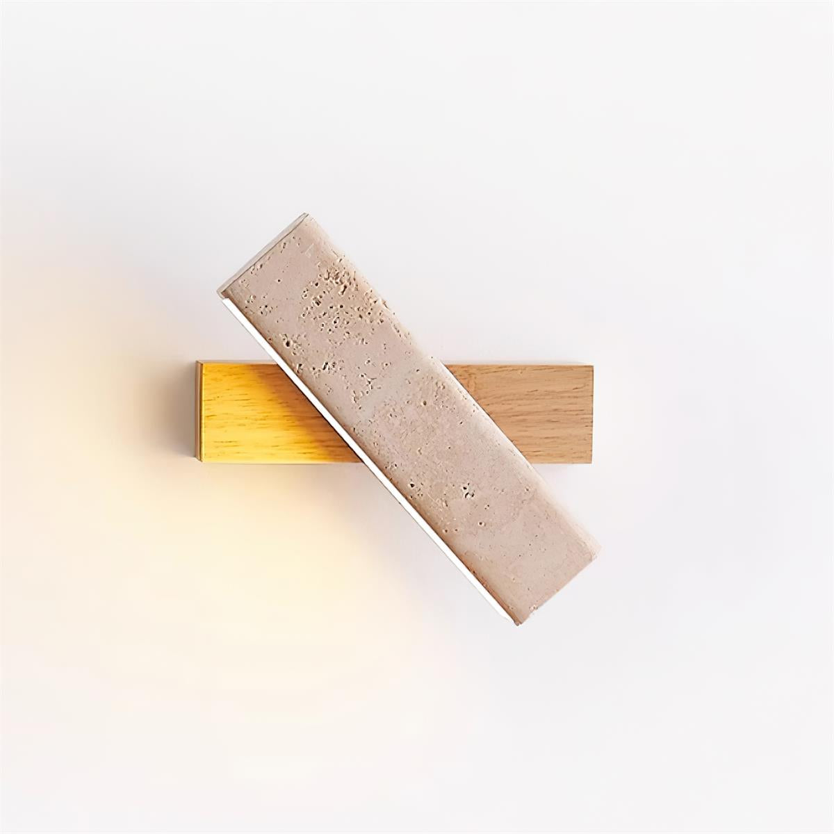 Orbit Travertine Rotating Wall Lamp - Neutralighting