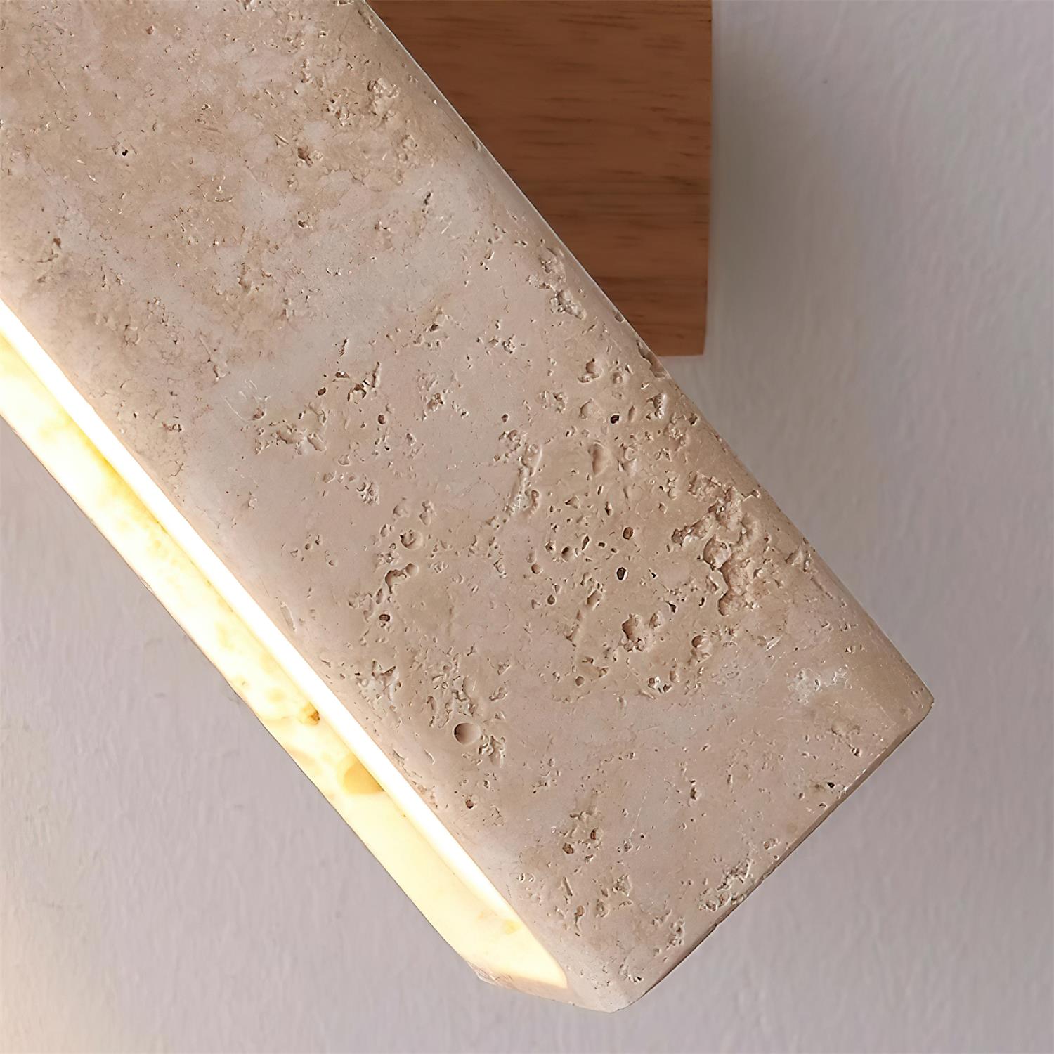 Orbit Travertine Rotating Wall Lamp - Neutralighting