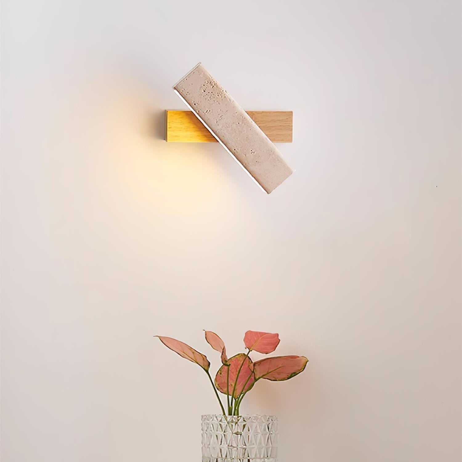 Orbit Travertine Rotating Wall Lamp - Neutralighting