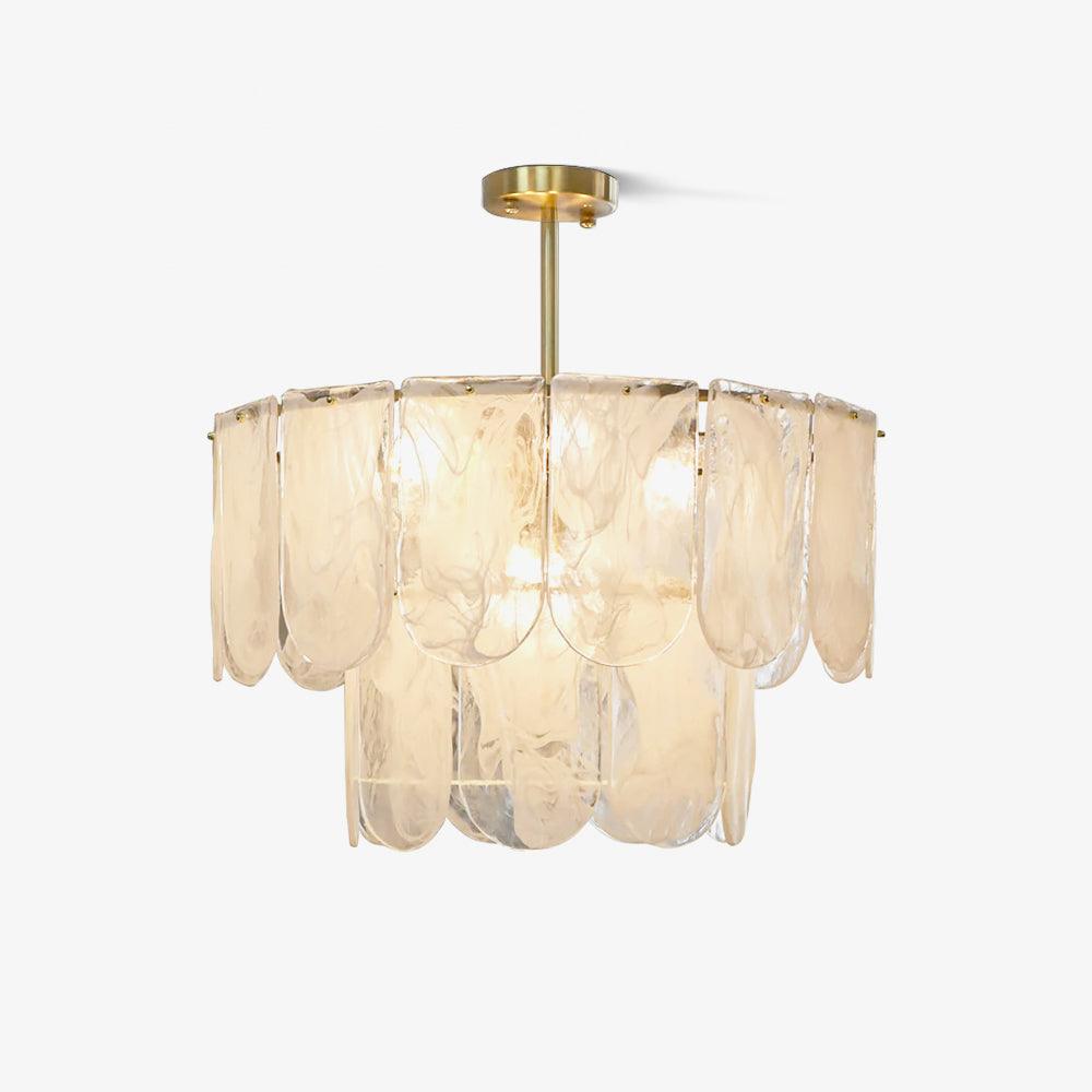 Traditional Classic Glass Chandelier - Blowlighting