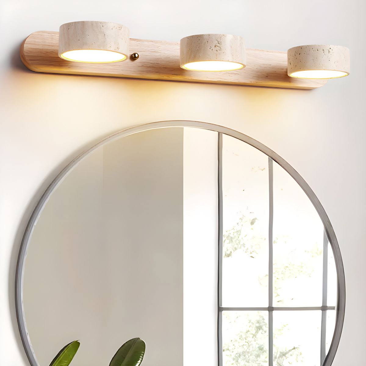 Tuelo Travertine Indoor Wall Light Neutral - Neutralighting