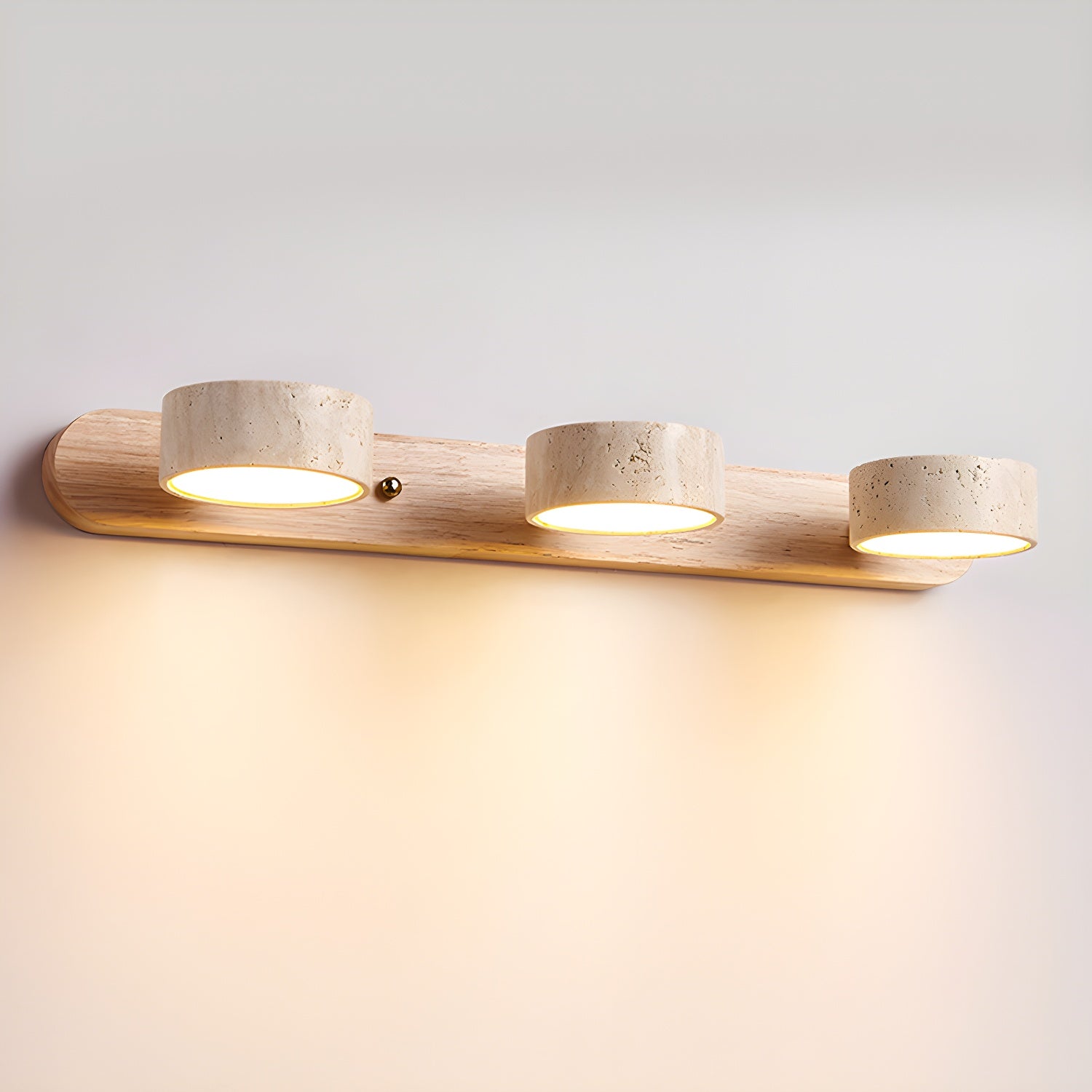 Tuelo Travertine Indoor Wall Light Neutral - Neutralighting