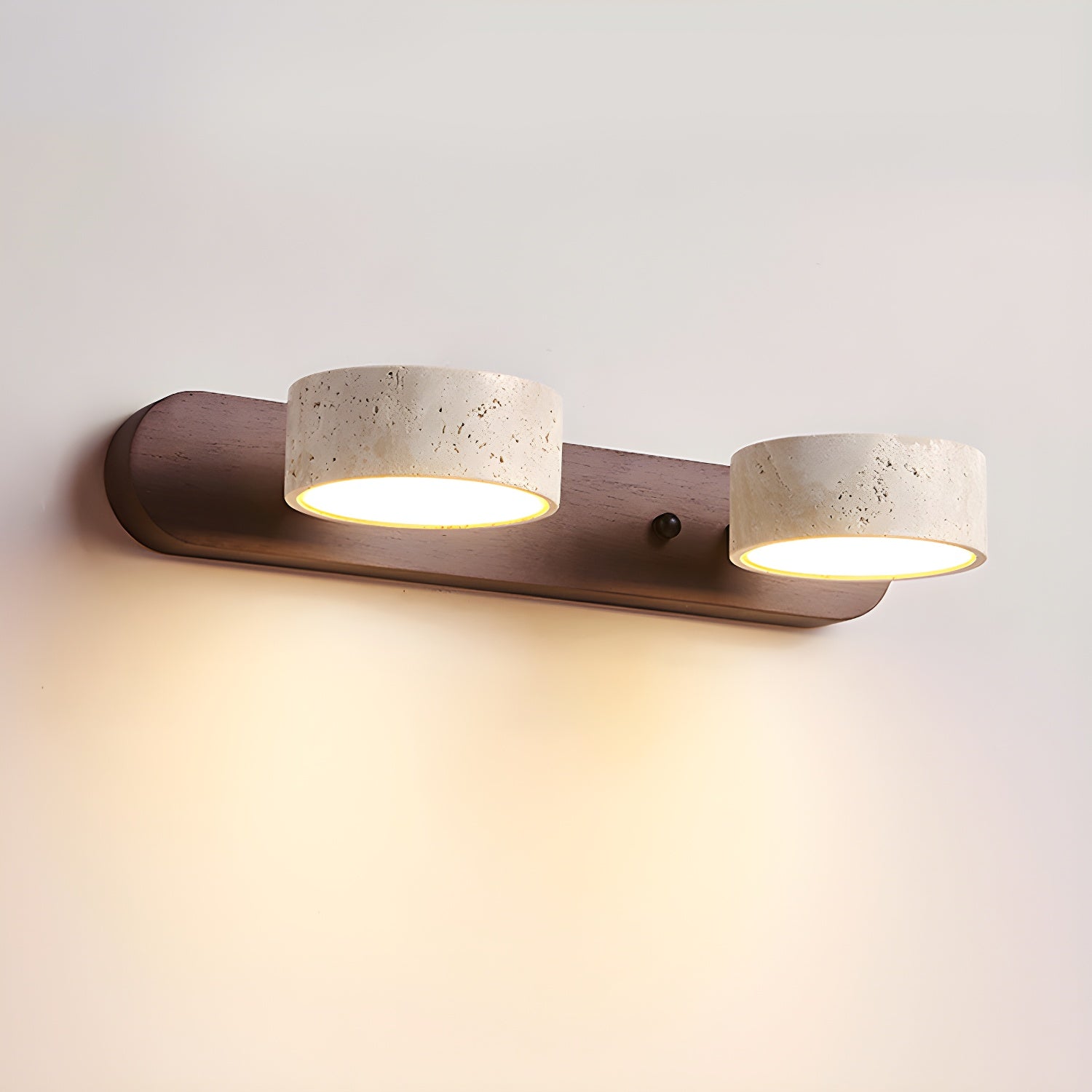 Tuelo Travertine Indoor Wall Light Neutral - Neutralighting