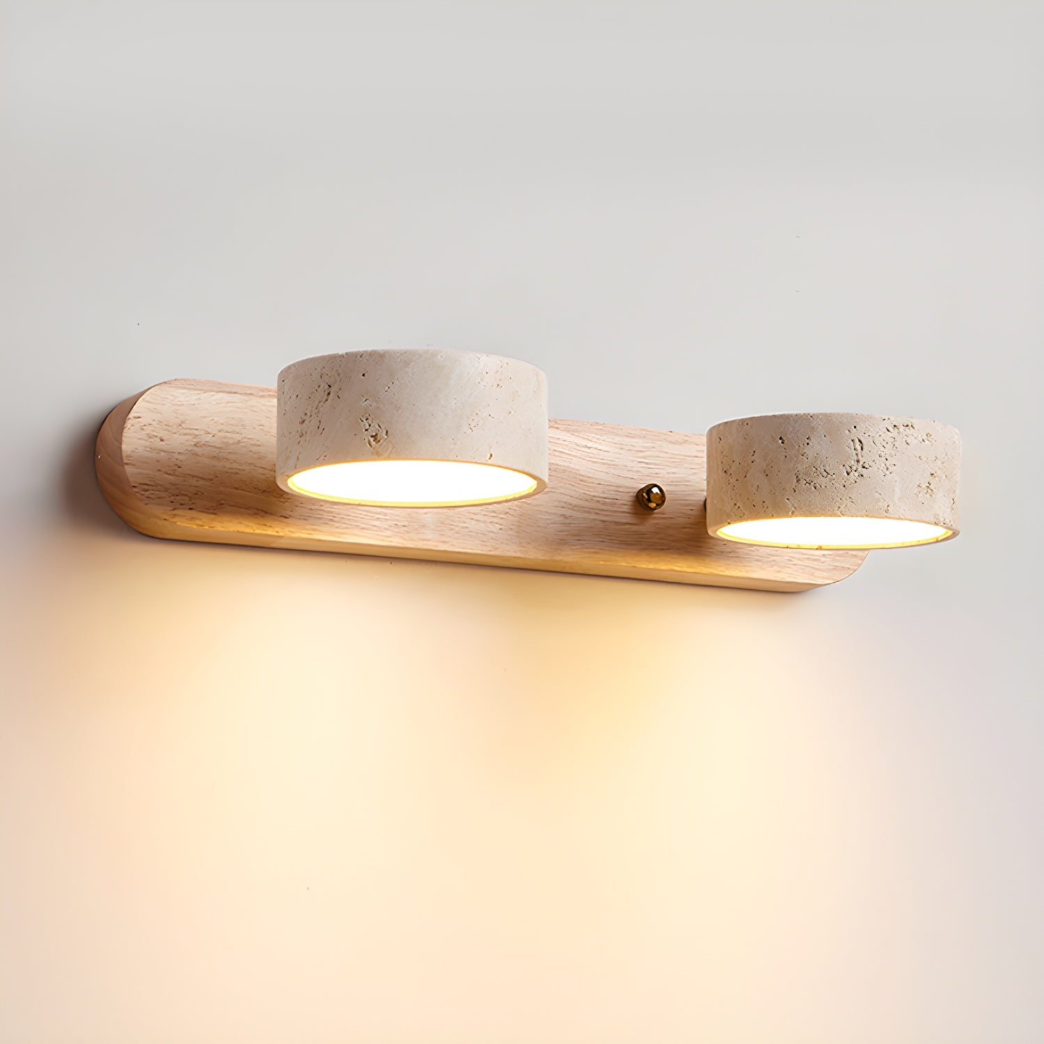 Tuelo Travertine Indoor Wall Light Neutral - Neutralighting