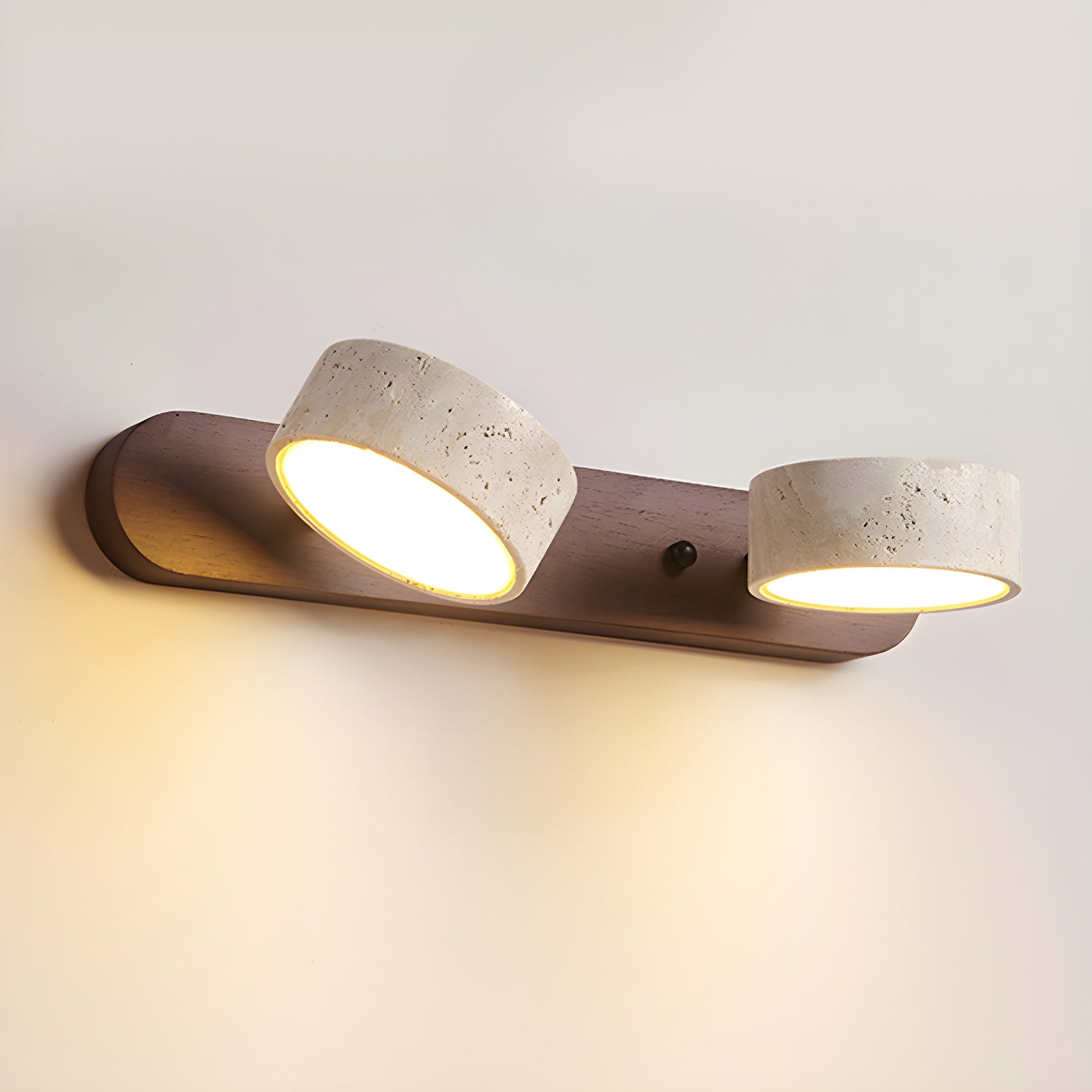 Tuelo Travertine Indoor Wall Light Neutral - Neutralighting