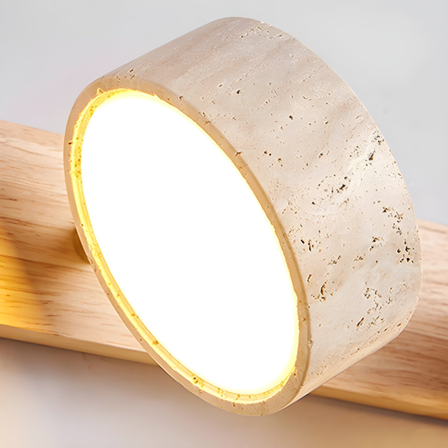 Tuelo Travertine Indoor Wall Light Neutral - Neutralighting