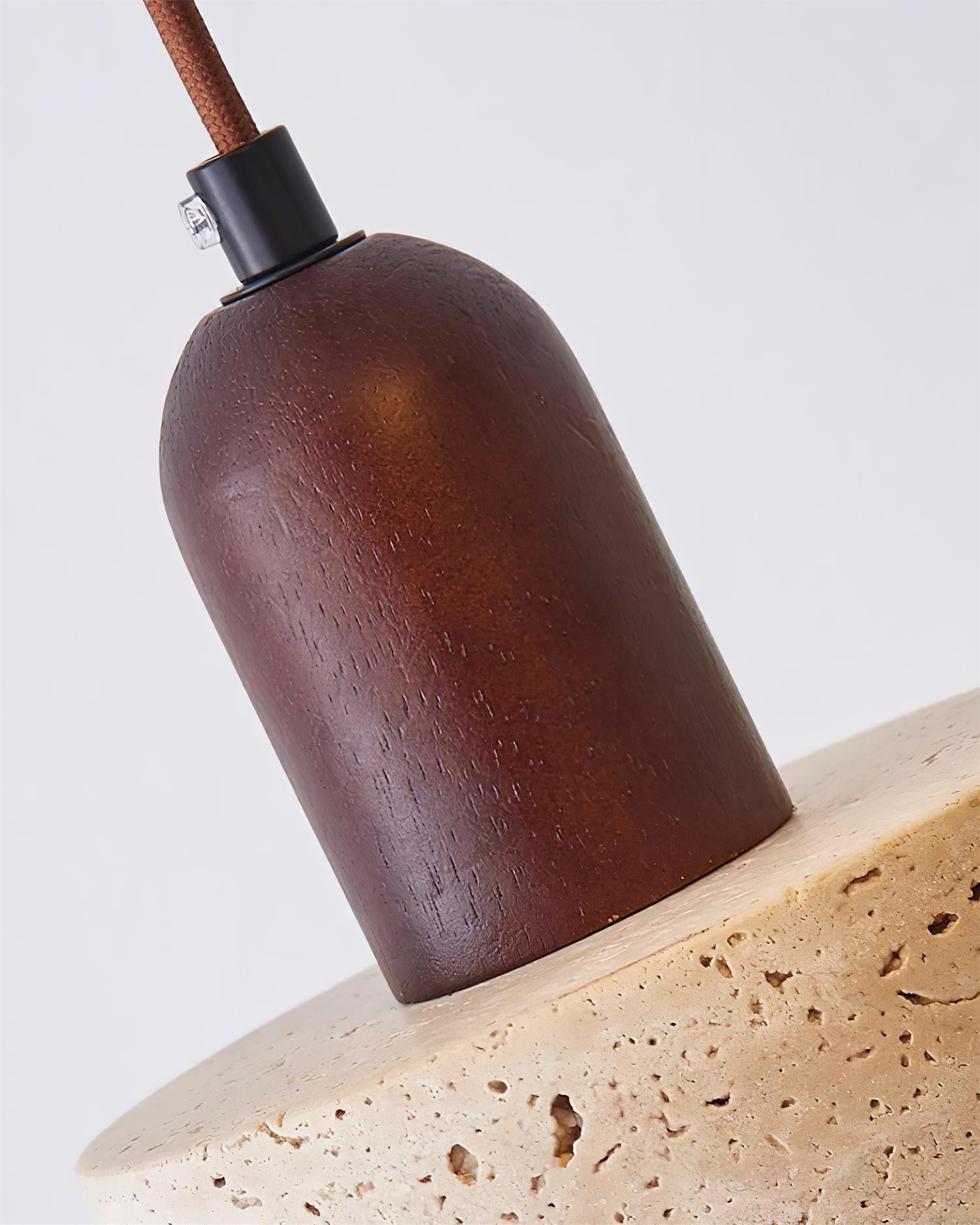 Lunara Multi-Light Pendant Lamp Set Travertine - Neutralighting