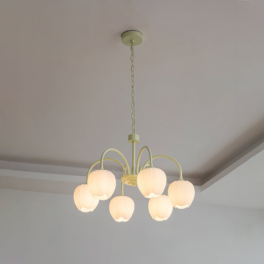 Tulip Fresh Chandeliers Glass - Neutralighting