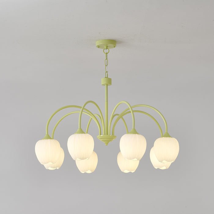 Tulip Fresh Chandeliers Glass - Neutralighting