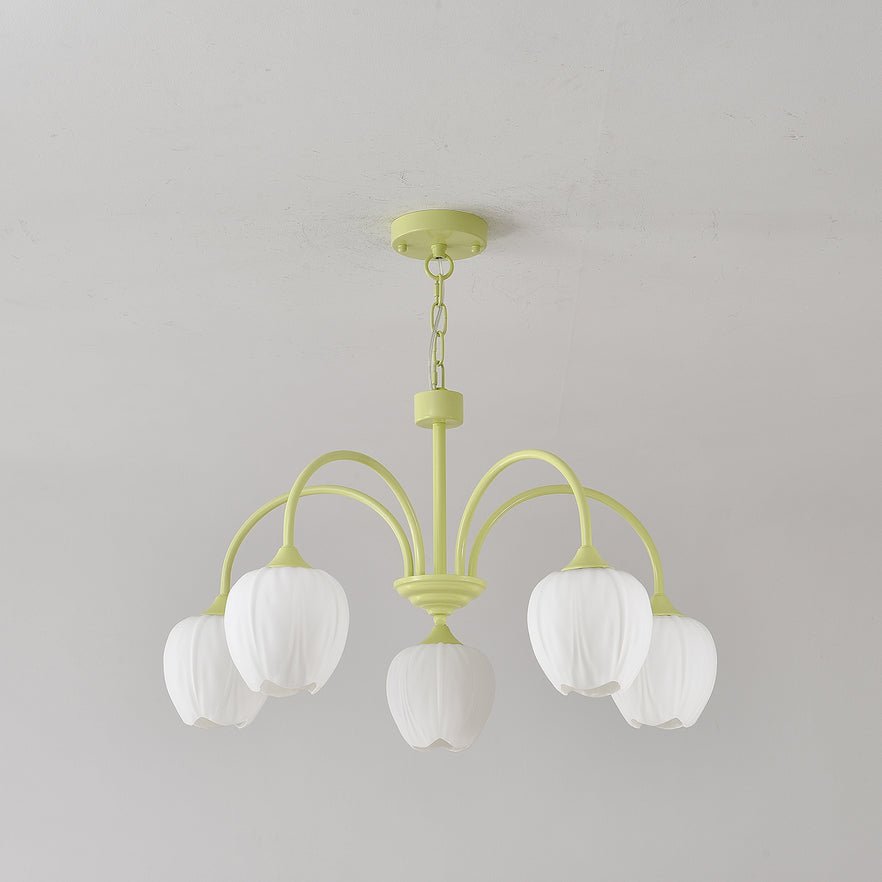 Tulip Fresh Chandeliers Glass - Neutralighting