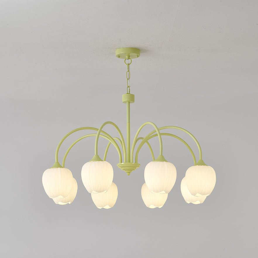 Tulip Fresh Chandeliers Glass - Neutralighting