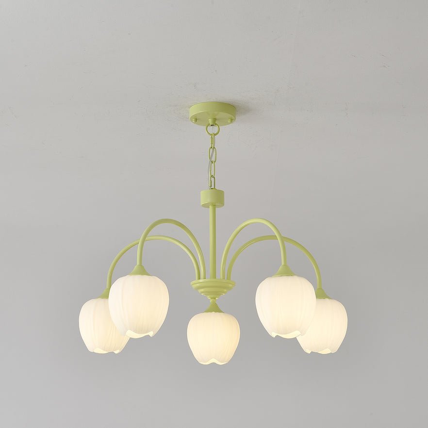 Tulip Fresh Chandeliers Glass - Neutralighting