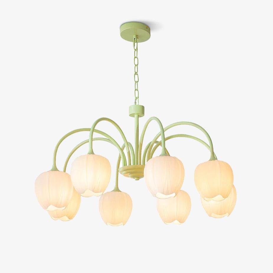 Tulip Fresh Chandeliers Glass - Neutralighting