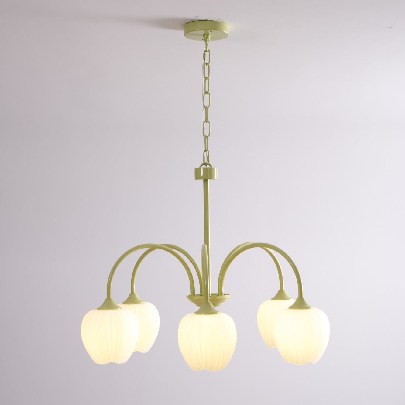 Tulip Fresh Chandeliers Glass - Neutralighting