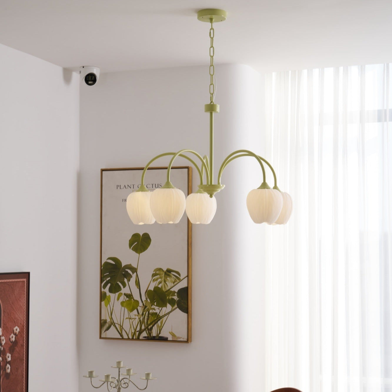 Tulip Fresh Chandeliers Glass - Neutralighting