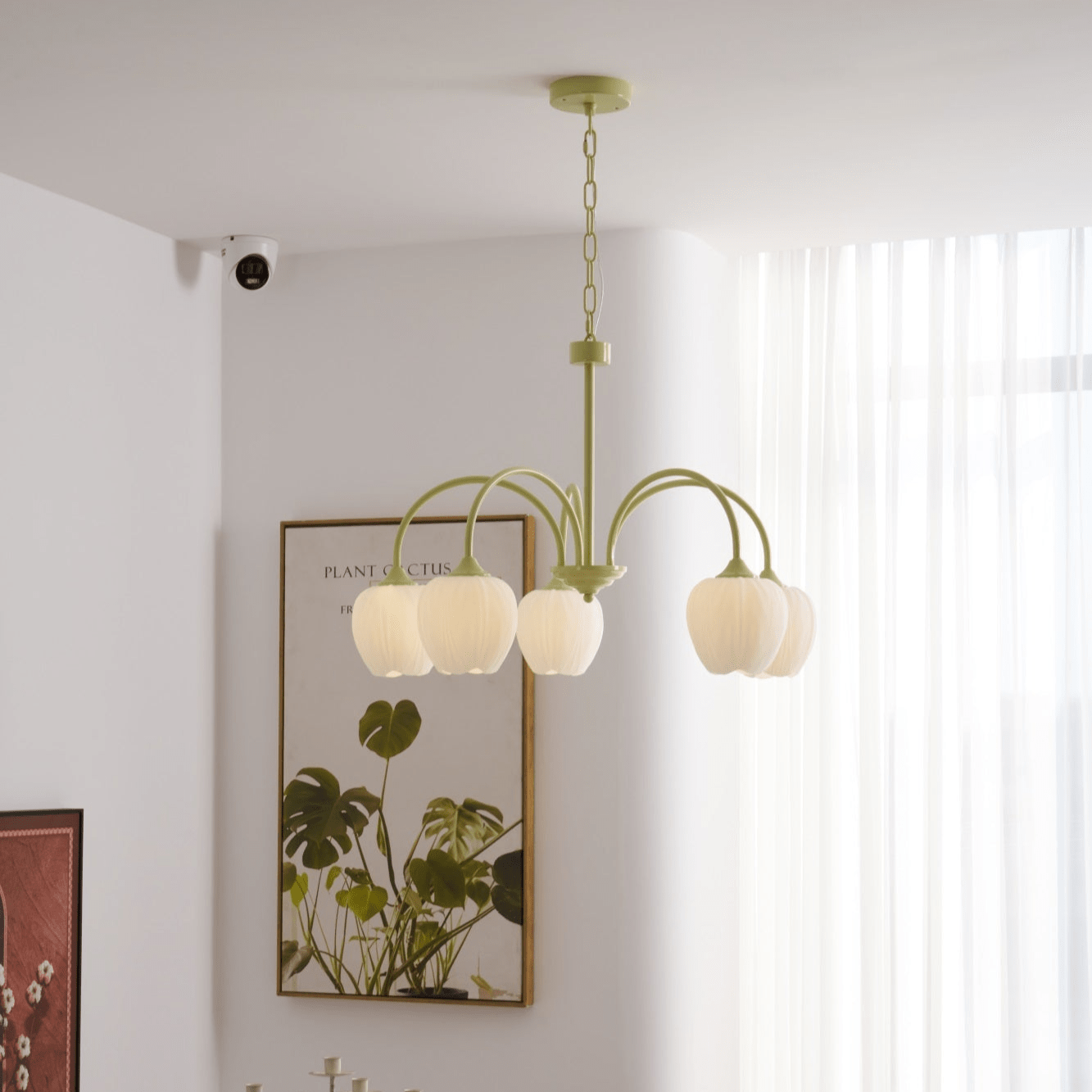Tulip Fresh Chandeliers Glass - Neutralighting
