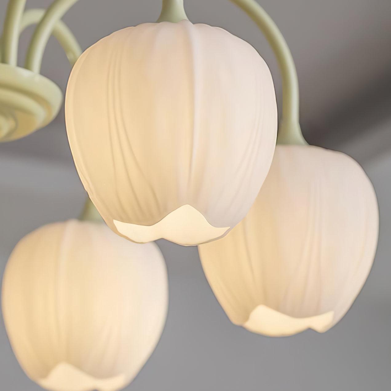 Tulip Fresh Chandeliers Glass - Neutralighting