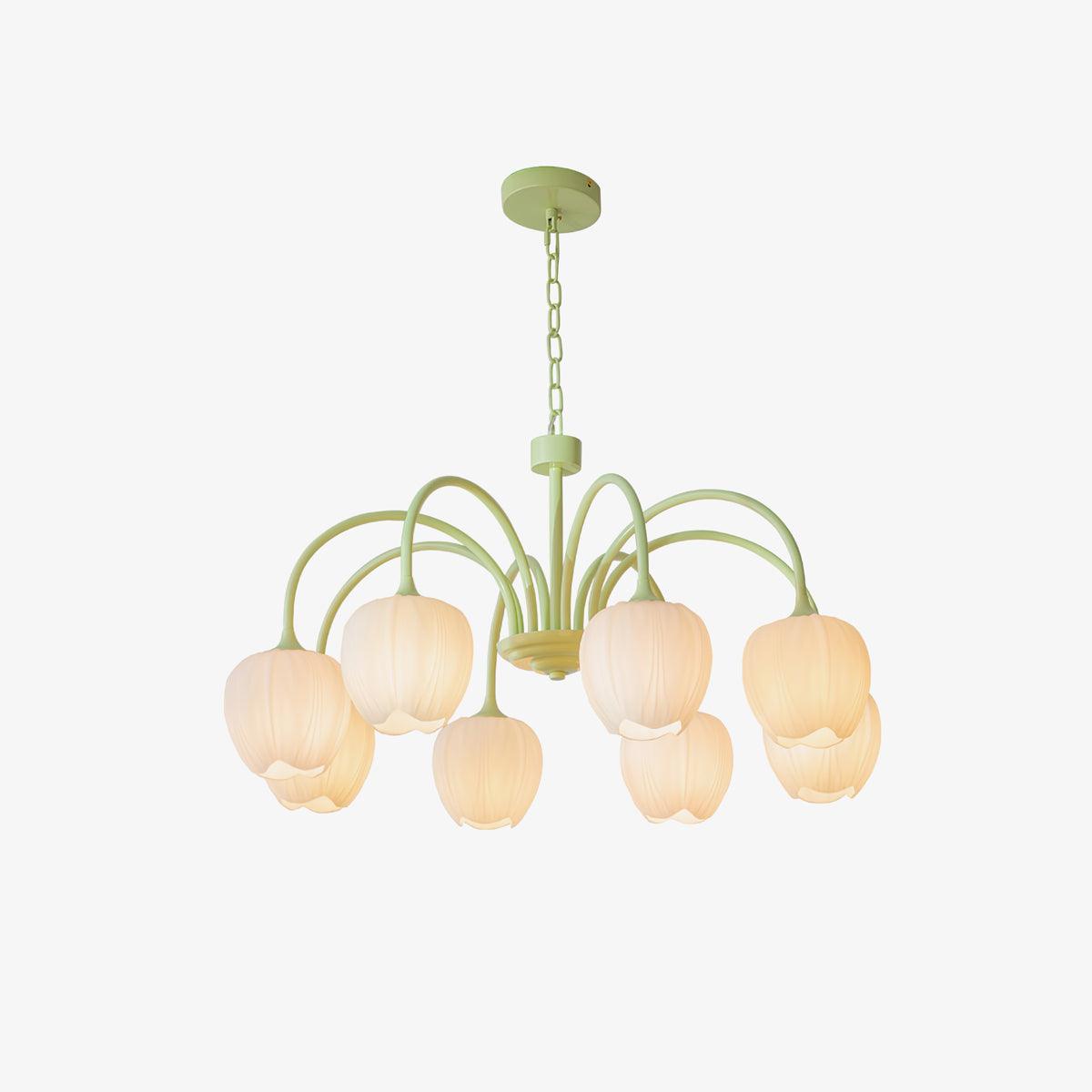 Tulip Fresh Chandeliers Glass - Neutralighting
