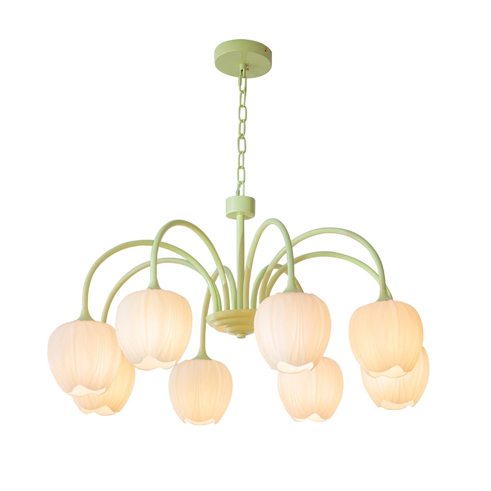Tulip Fresh Chandeliers Glass - Neutralighting
