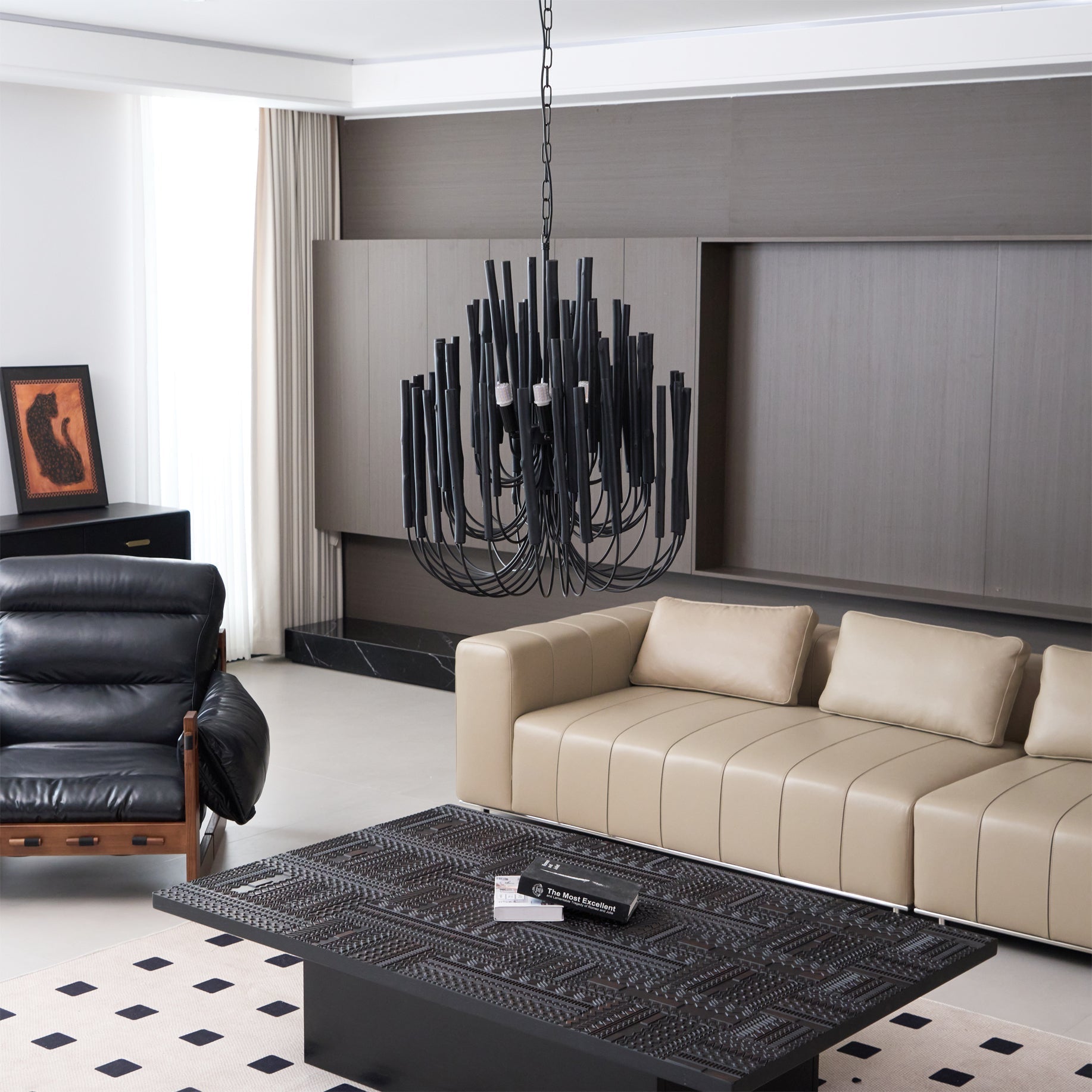 Drox Sculptural Chandeliers - Neutralighting