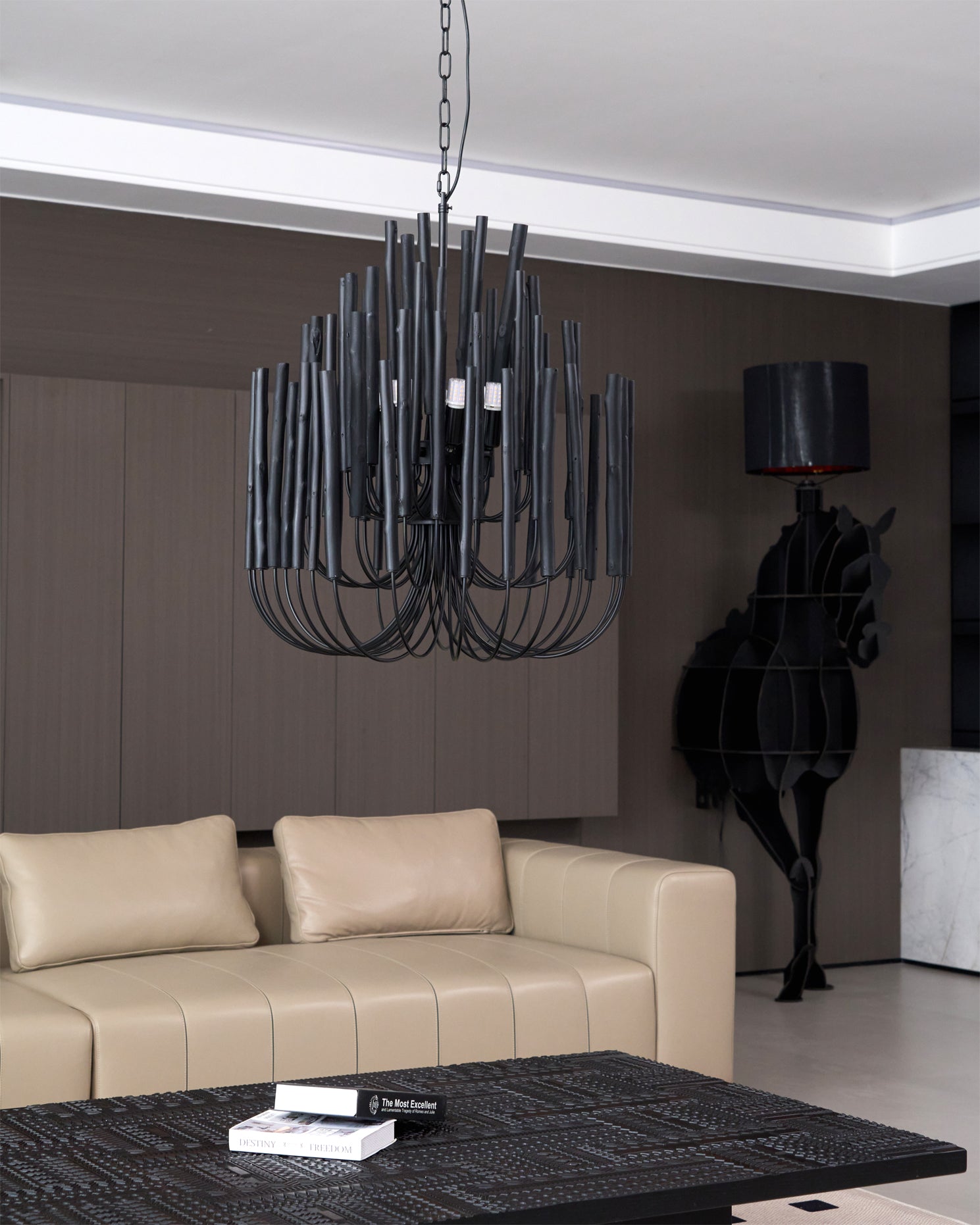 Drox Sculptural Chandeliers - Neutralighting