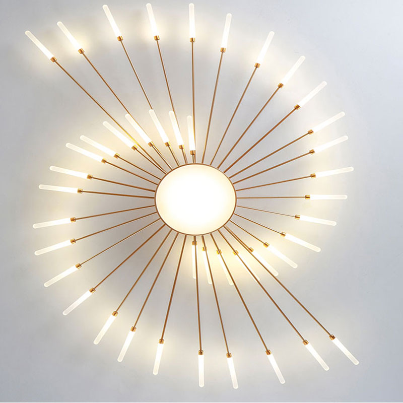 Wesley Modern Home Decoration Fireworks LED Ceiling Light