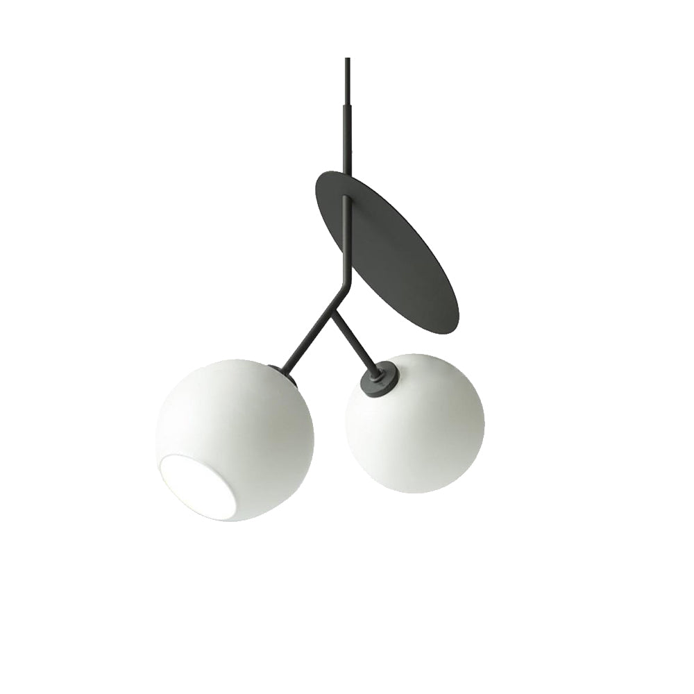 Valentina Cherry Pendant Light, Metal & Glass, 3 Color - Neutralighting