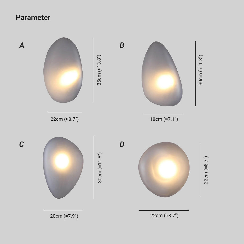 Ruvin Bubble Glass Wall Lamp - Neutralighting
