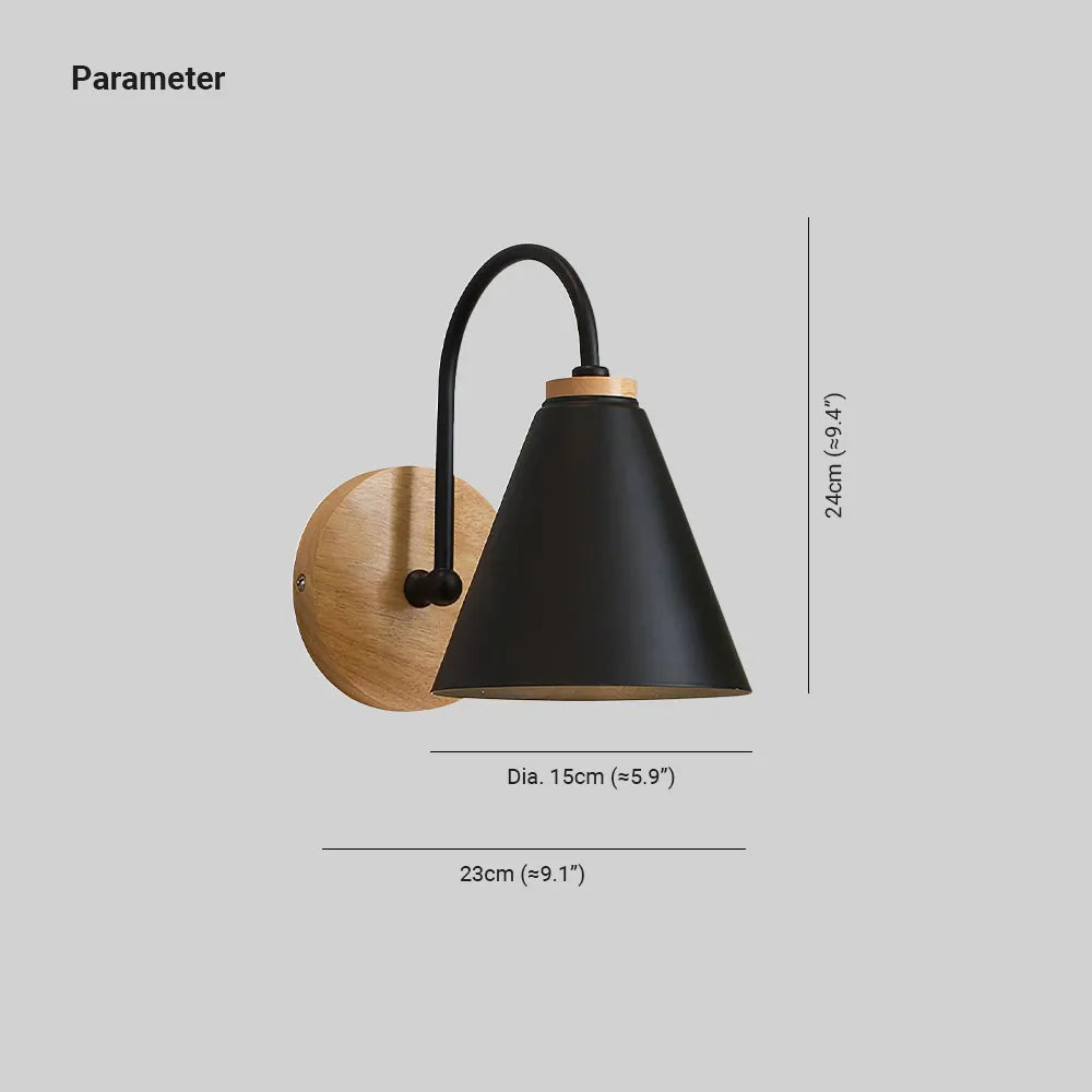 Sern Nordic Wood Wall Lamp - Neutralighting