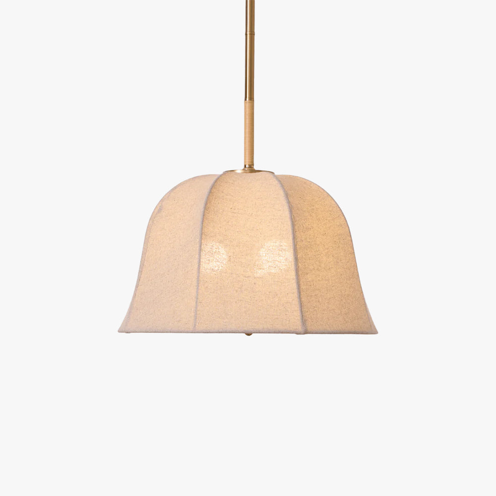 Tala Pendant Light Bell Fabric Line - Neutralighting