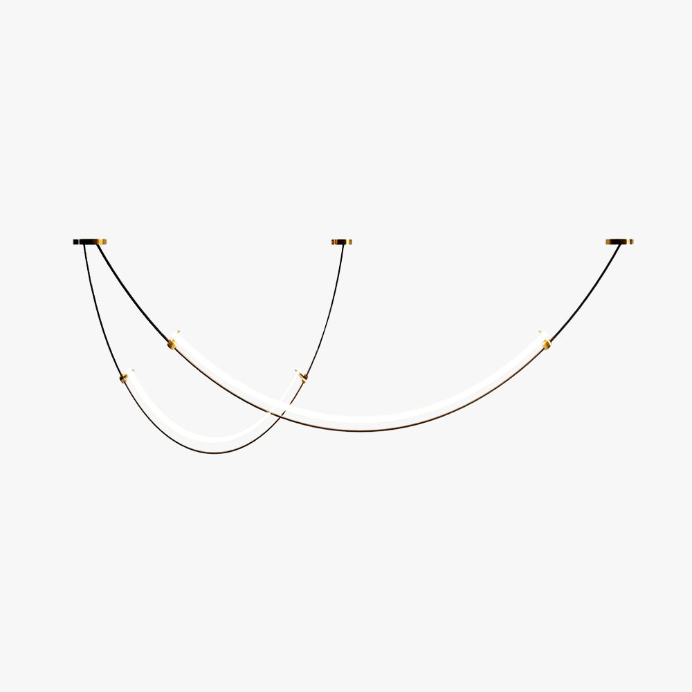 Zephira Curved LED Pendant Light - Neutralighting