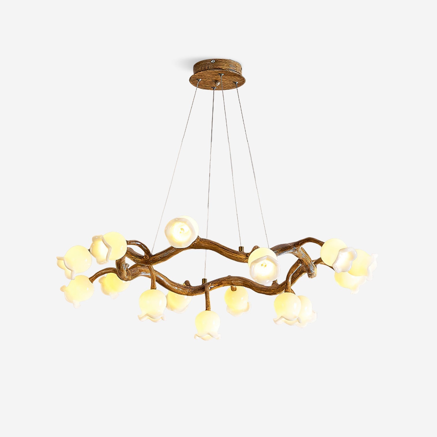 Alva Flowers Chandelier - Neutralighting