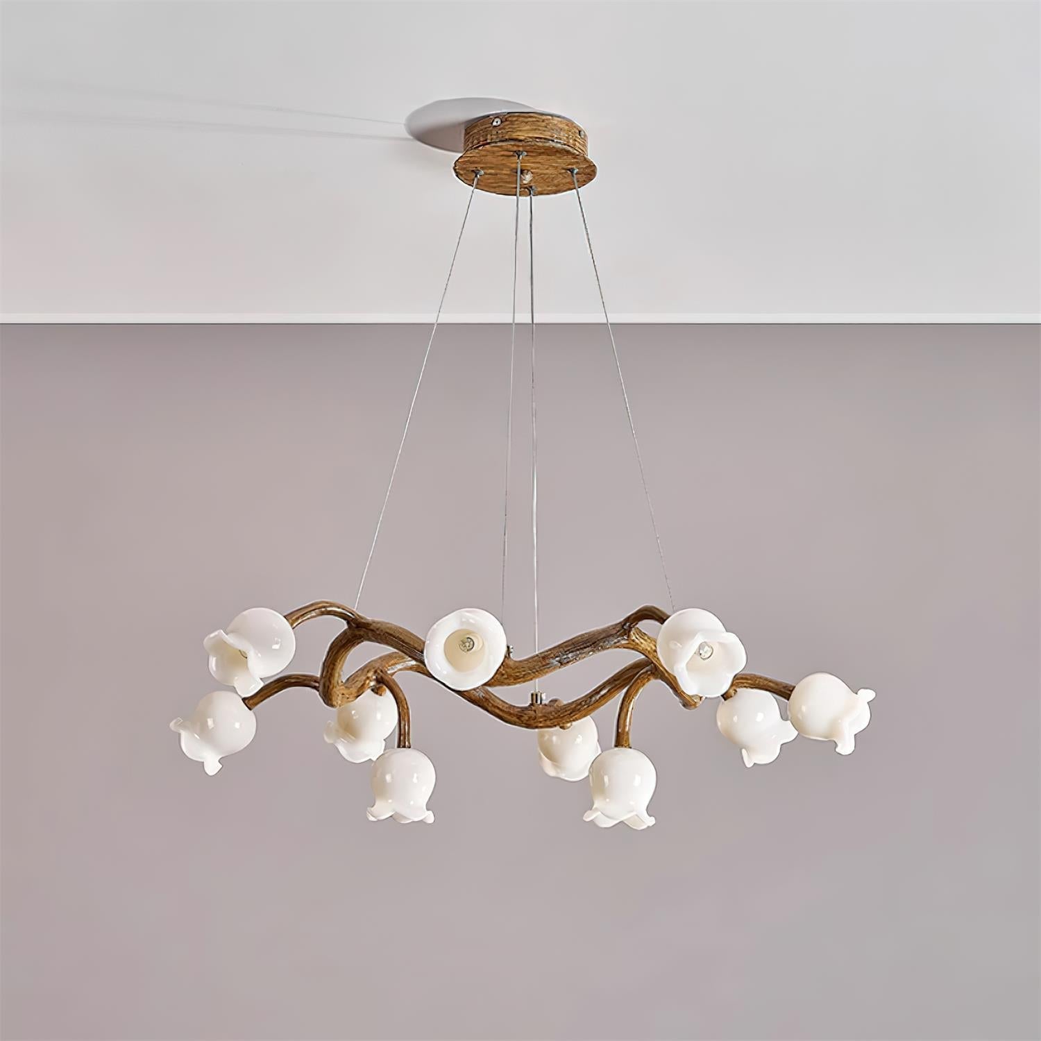 Alva Flowers Chandelier - Neutralighting