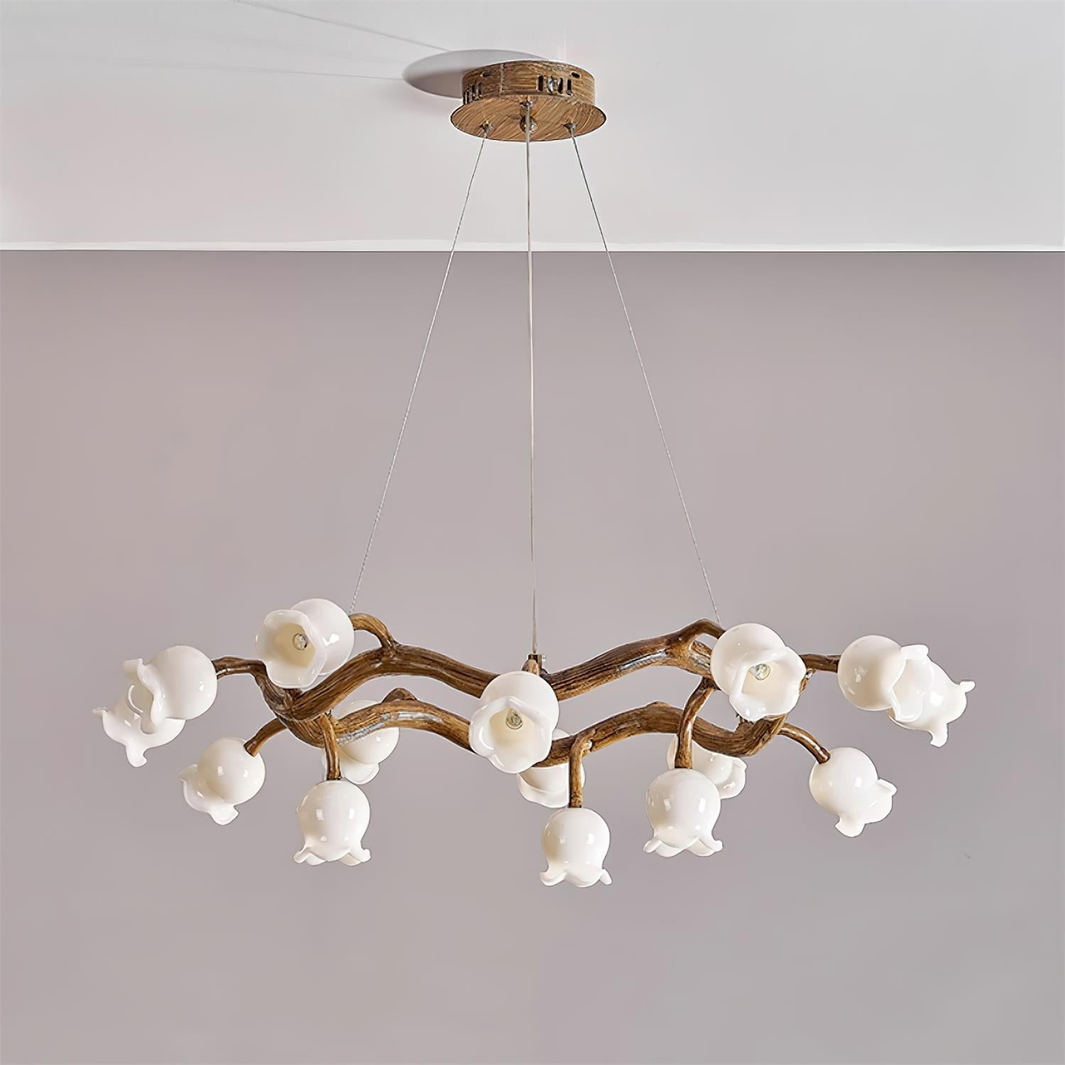 Alva Flowers Chandelier - Neutralighting