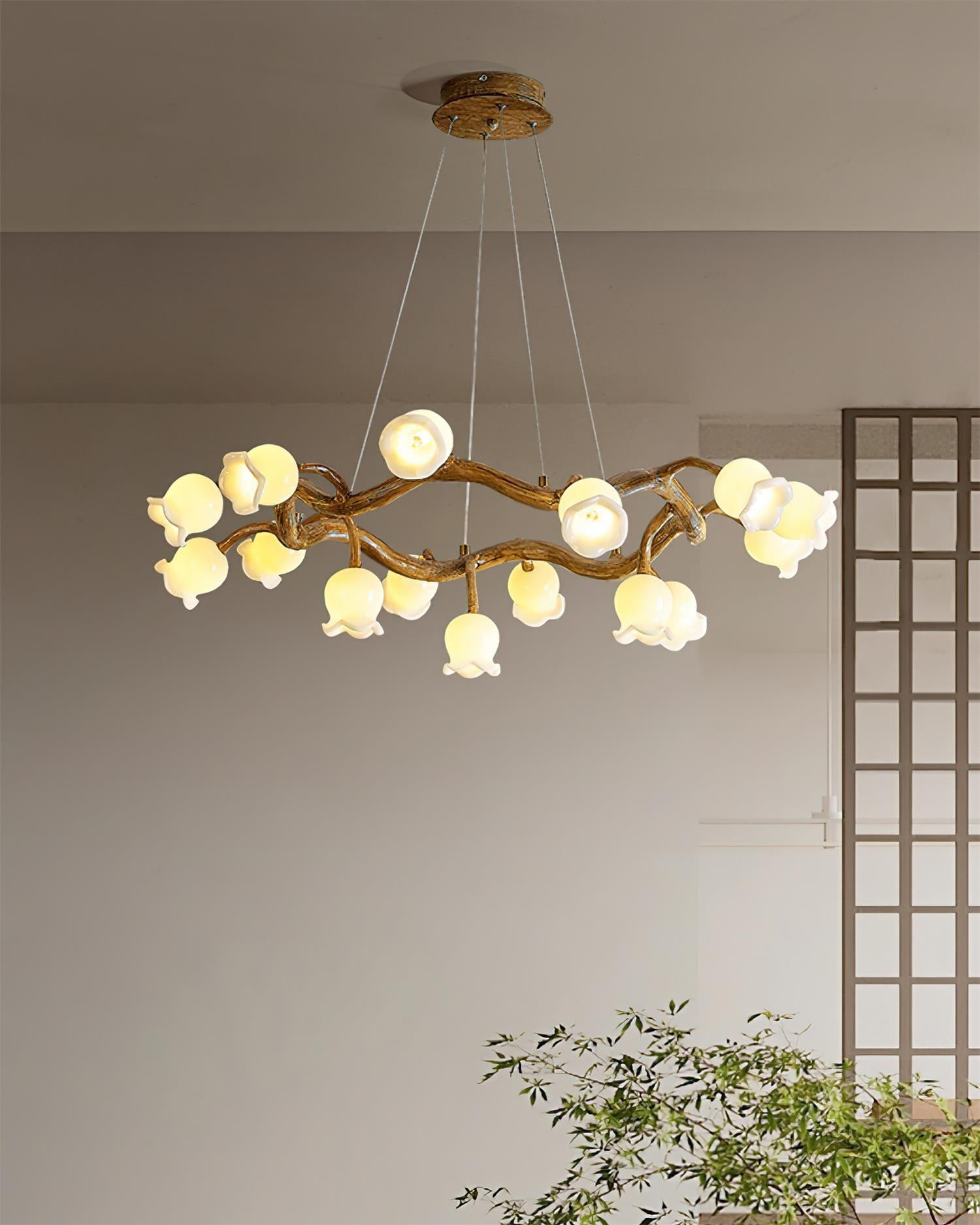 Alva Flowers Chandelier - Neutralighting