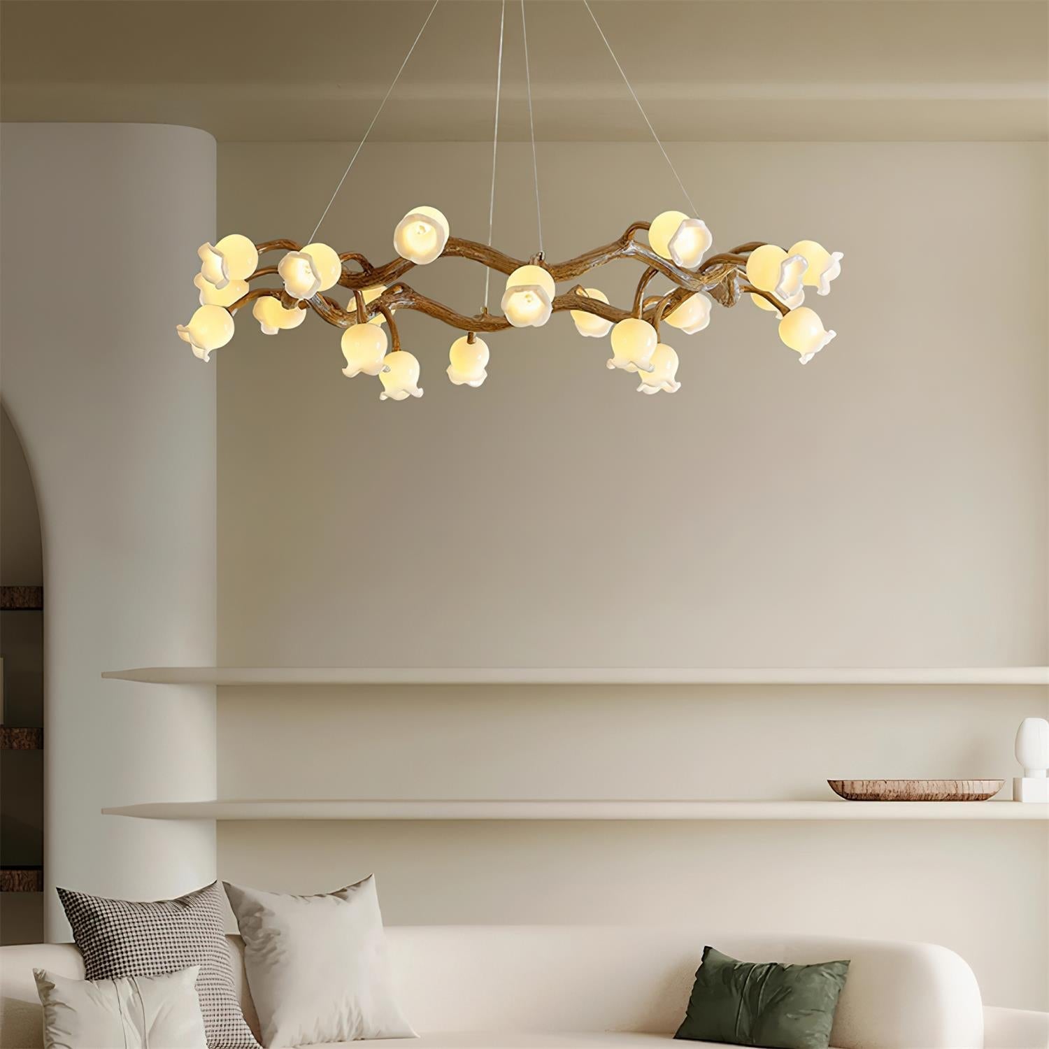 Alva Flowers Chandelier - Neutralighting