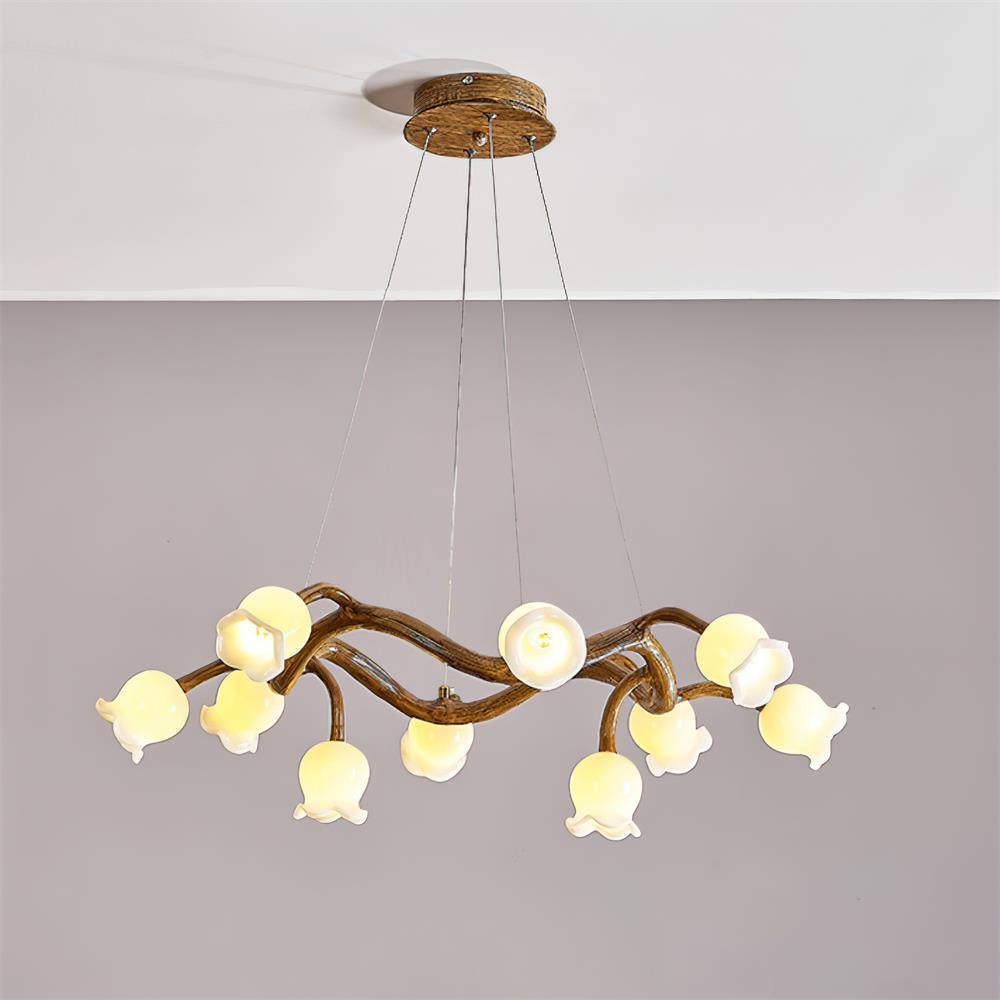 Alva Flowers Chandelier - Neutralighting