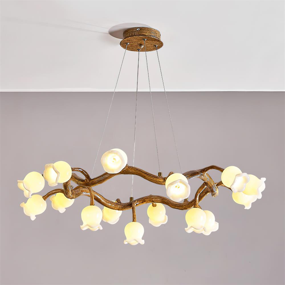 Alva Flowers Chandelier - Neutralighting