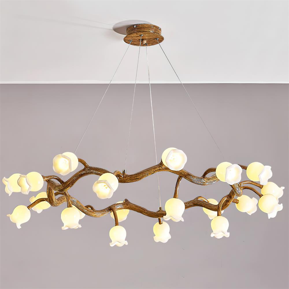 Alva Flowers Chandelier - Neutralighting