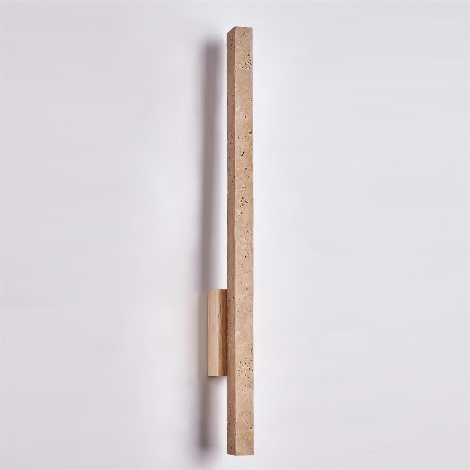 Opalyn Slim Travertine Wall Lamp - Neutralighting
