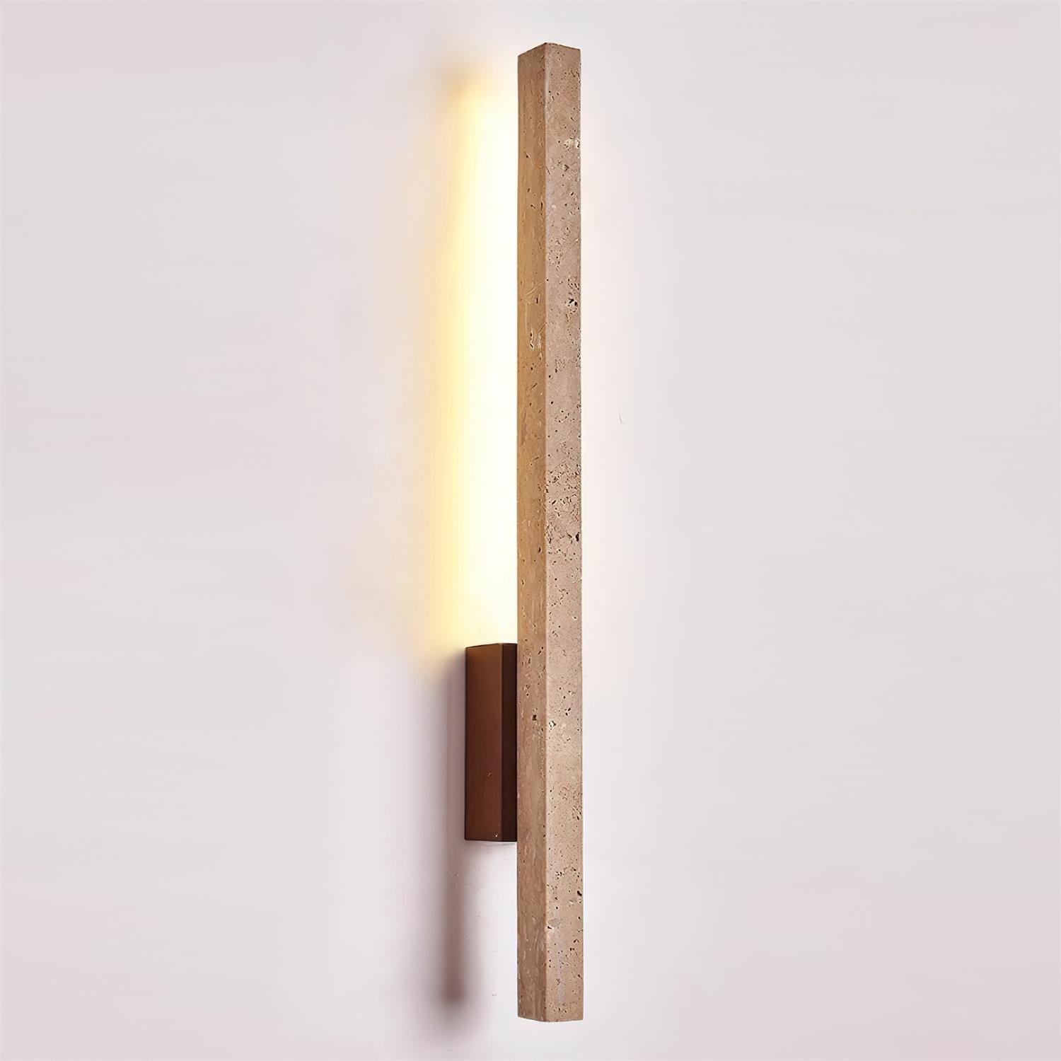 Opalyn Slim Travertine Wall Lamp - Neutralighting