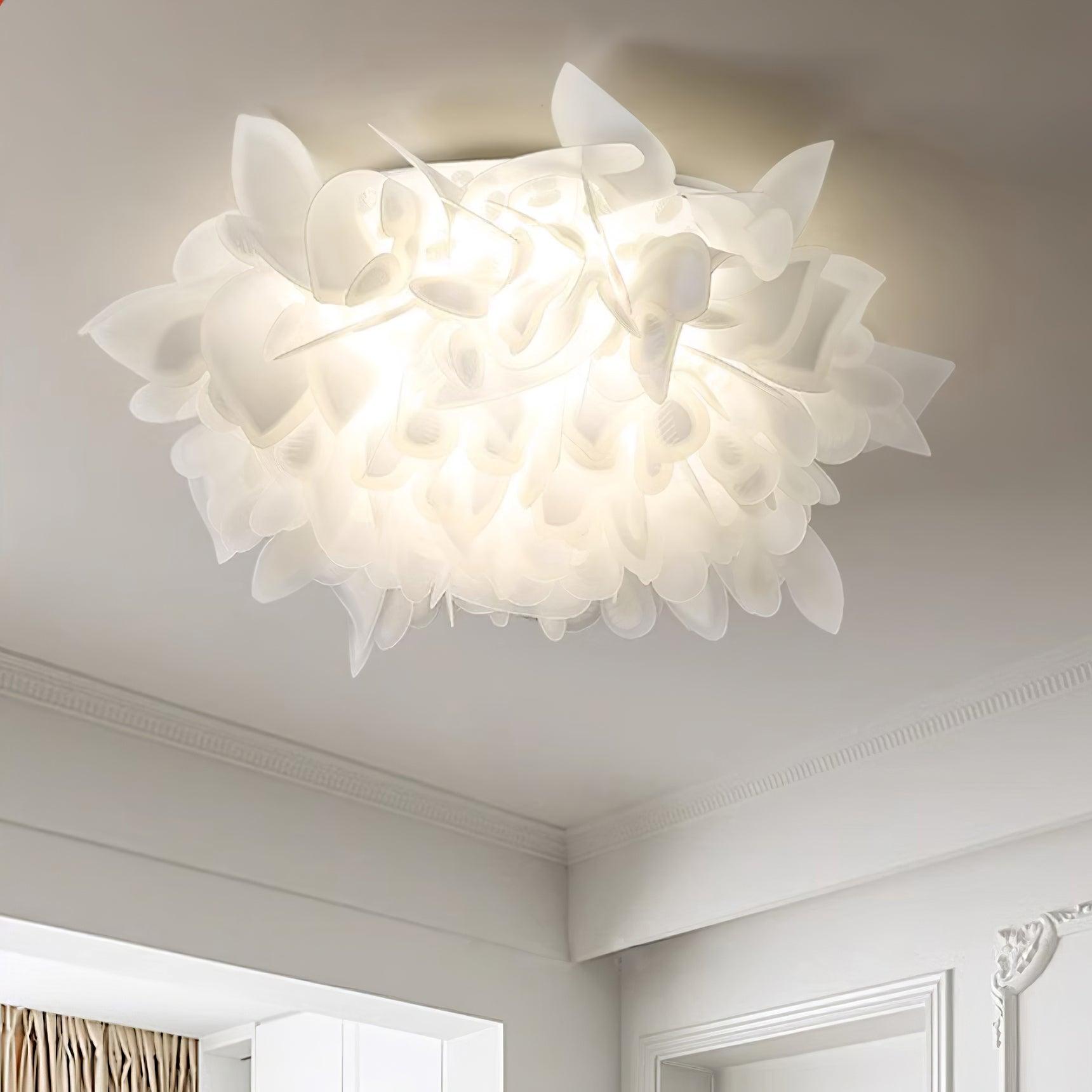 Ceiling Lamp Sculpted Petal Cluster Artistic Modern Statement - Neutralighting