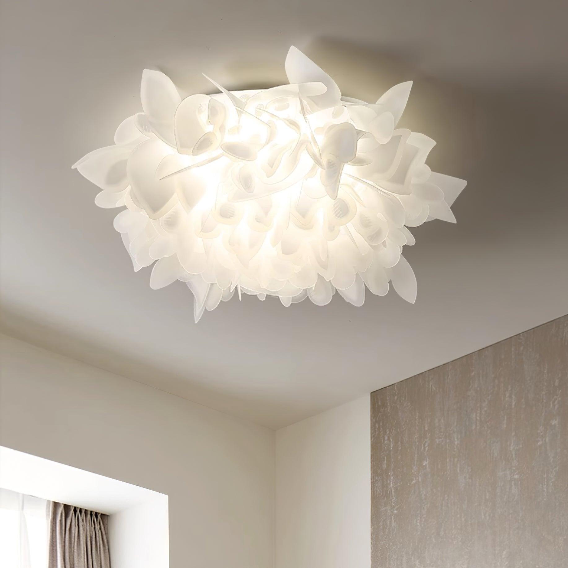 Ceiling Lamp Sculpted Petal Cluster Artistic Modern Statement - Neutralighting