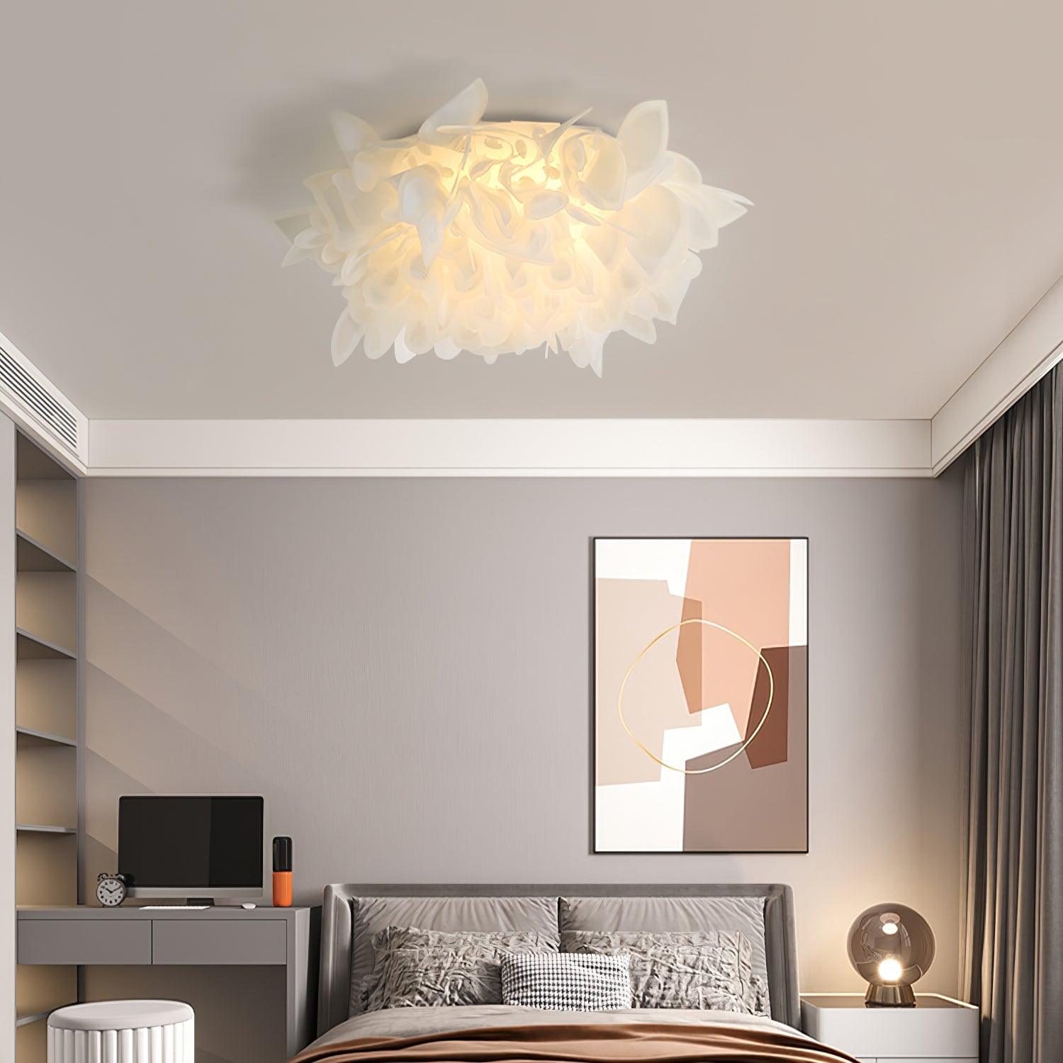 Ceiling Lamp Sculpted Petal Cluster Artistic Modern Statement - Neutralighting