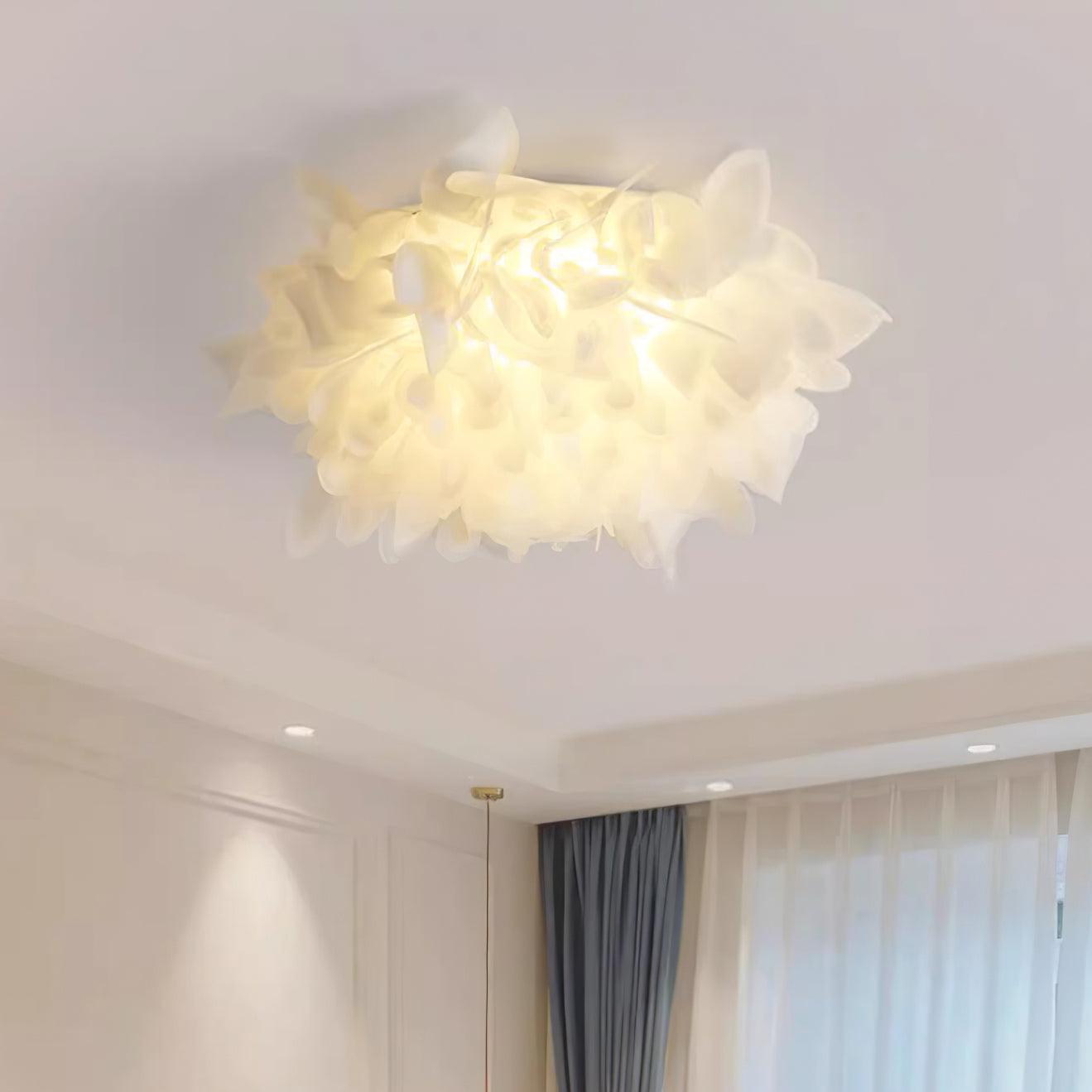 Ceiling Lamp Sculpted Petal Cluster Artistic Modern Statement - Neutralighting