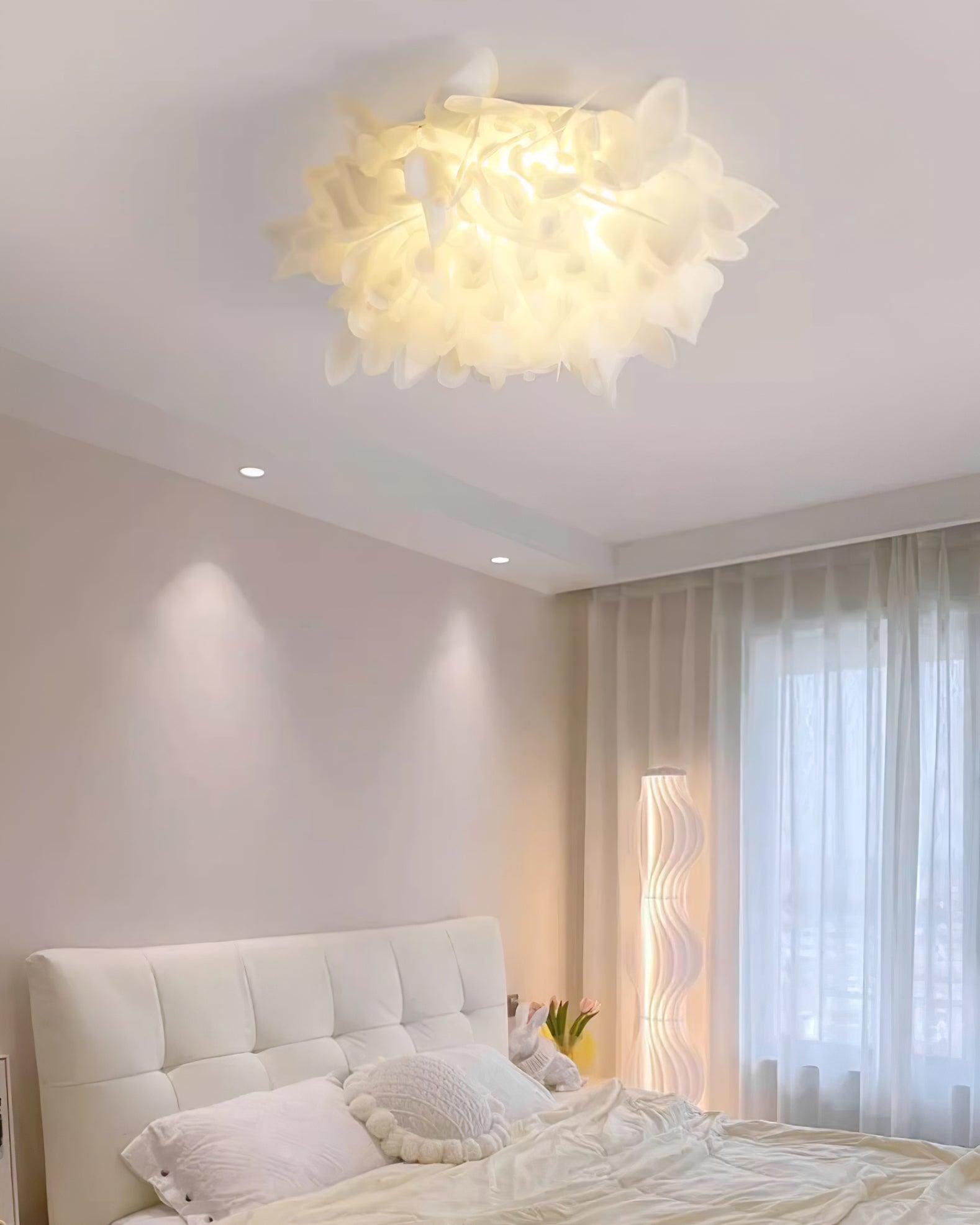 Ceiling Lamp Sculpted Petal Cluster Artistic Modern Statement - Neutralighting