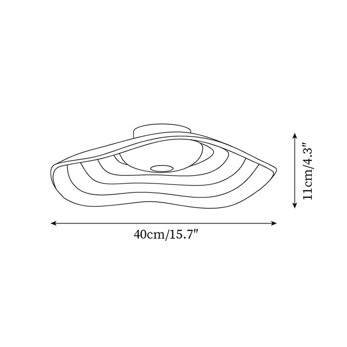 Zeylo Wave Ceiling Lamp - Neutralighting
