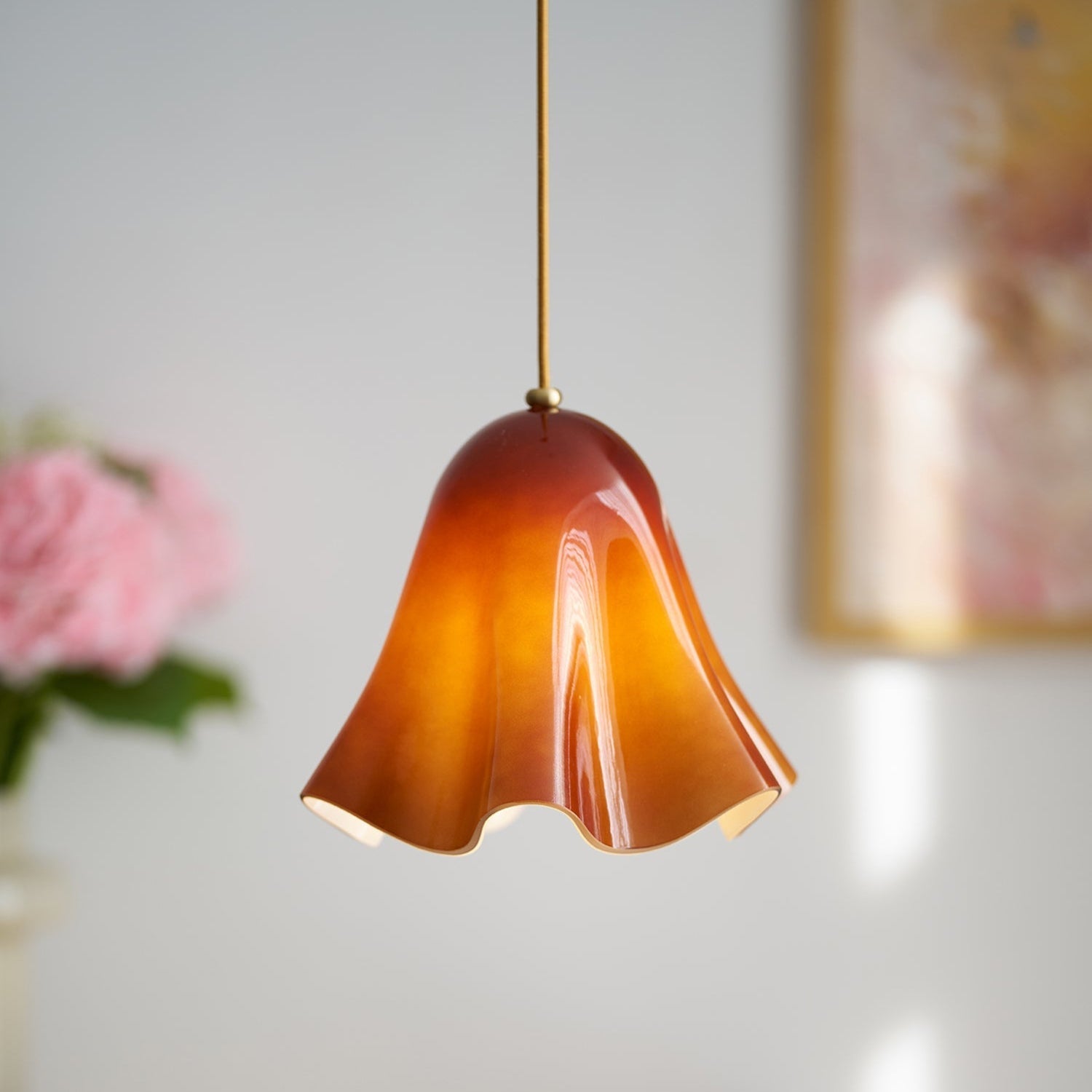 Liora Bell Glass Pendant Light - Neutralighting