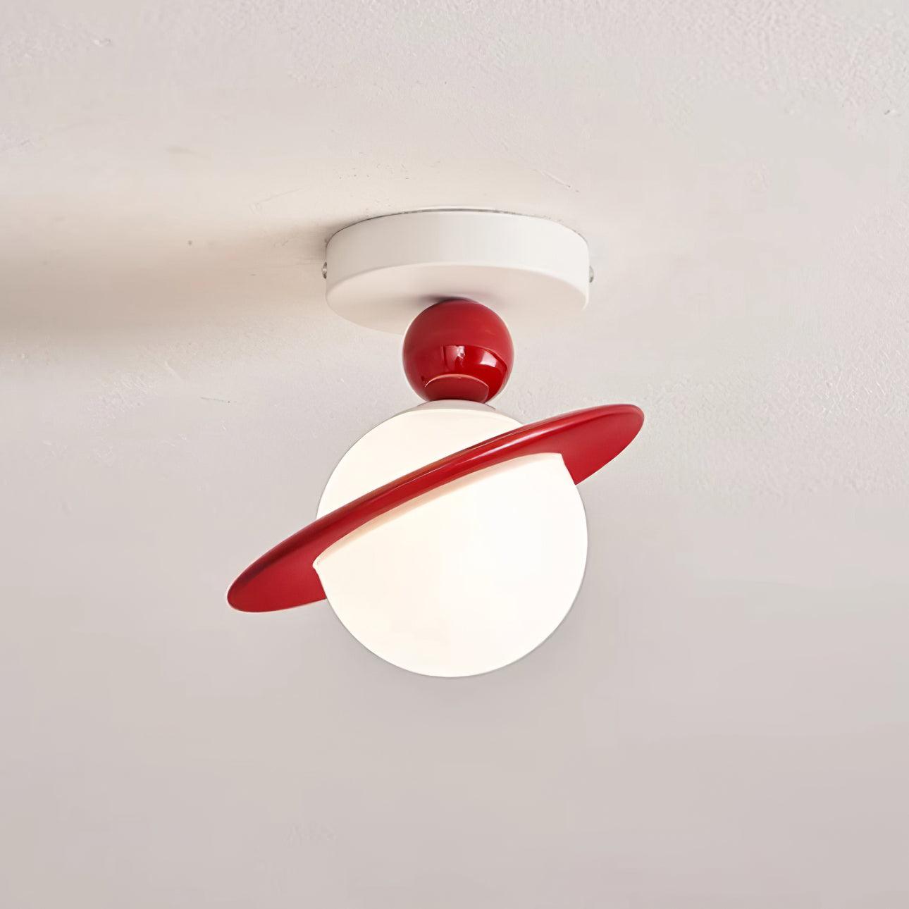 Pivoro Red and White Ceiling Light - Neutralighting