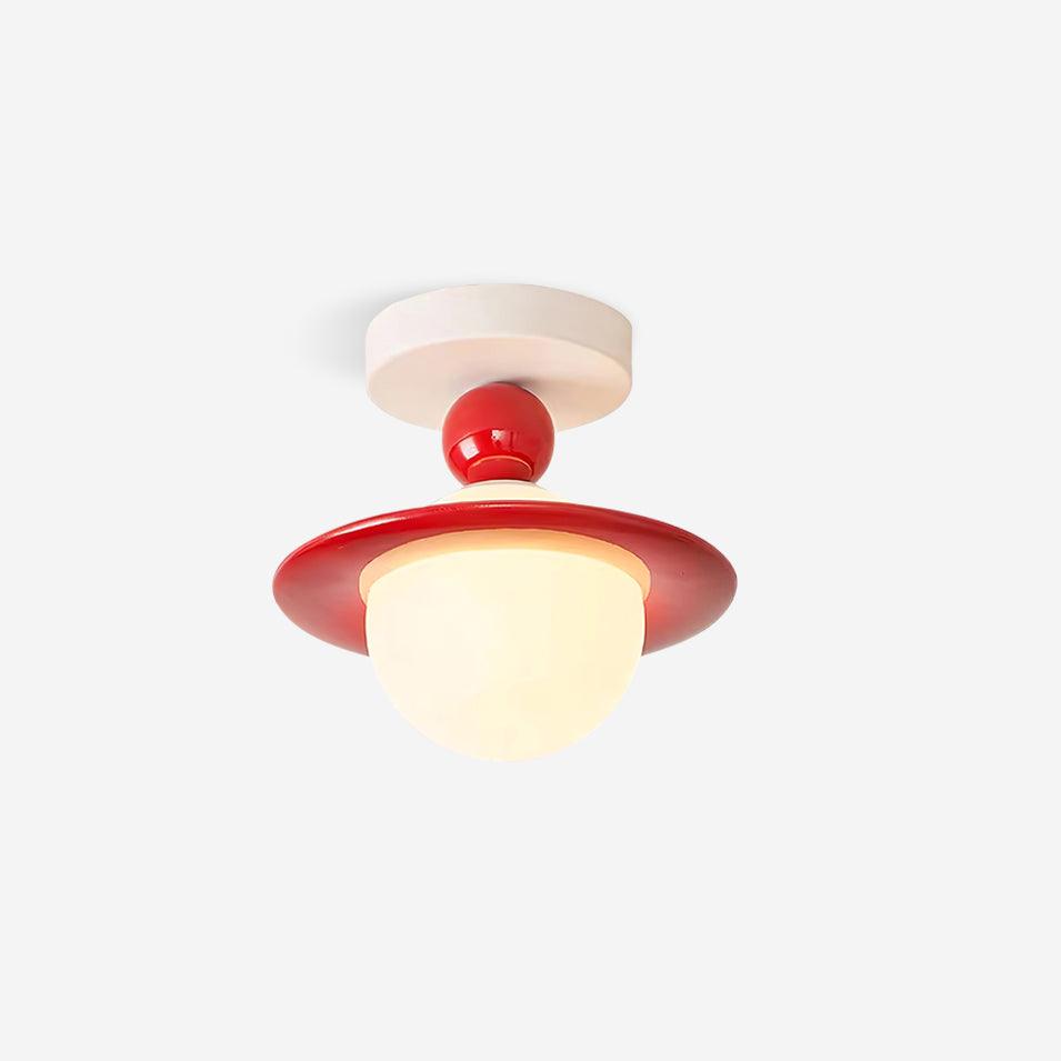 Pivoro Red and White Ceiling Light - Neutralighting